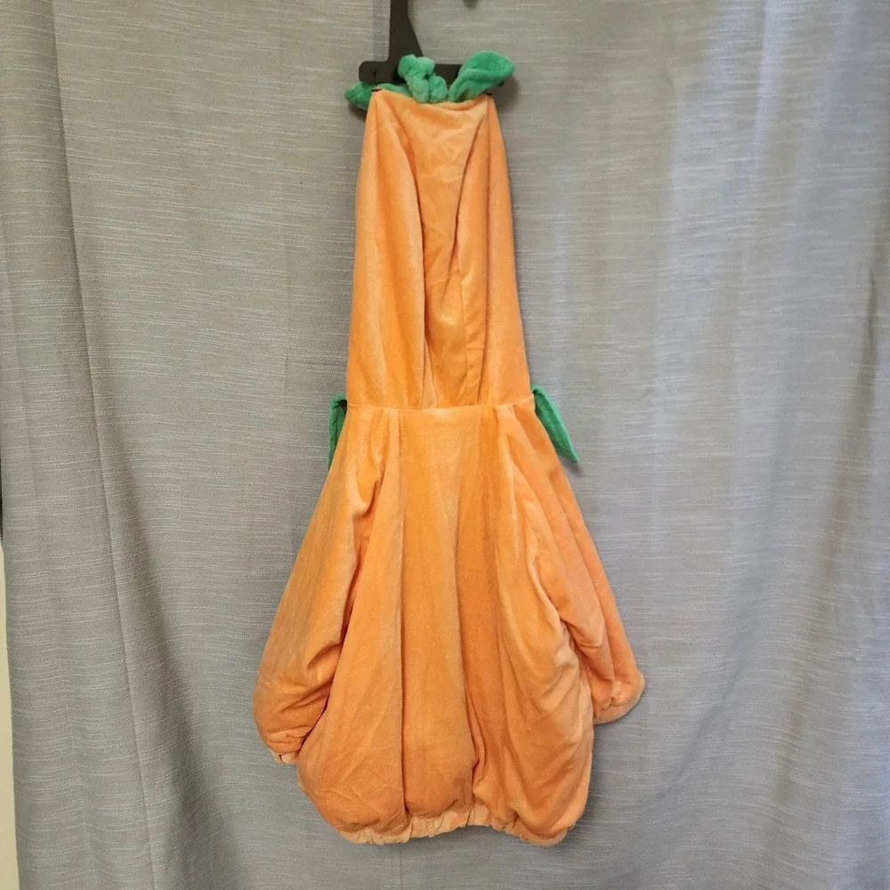 Hyde and EEK Boutiq Infant Pumpkin Halloween Costume Hooded Pullover 12-18M NEW